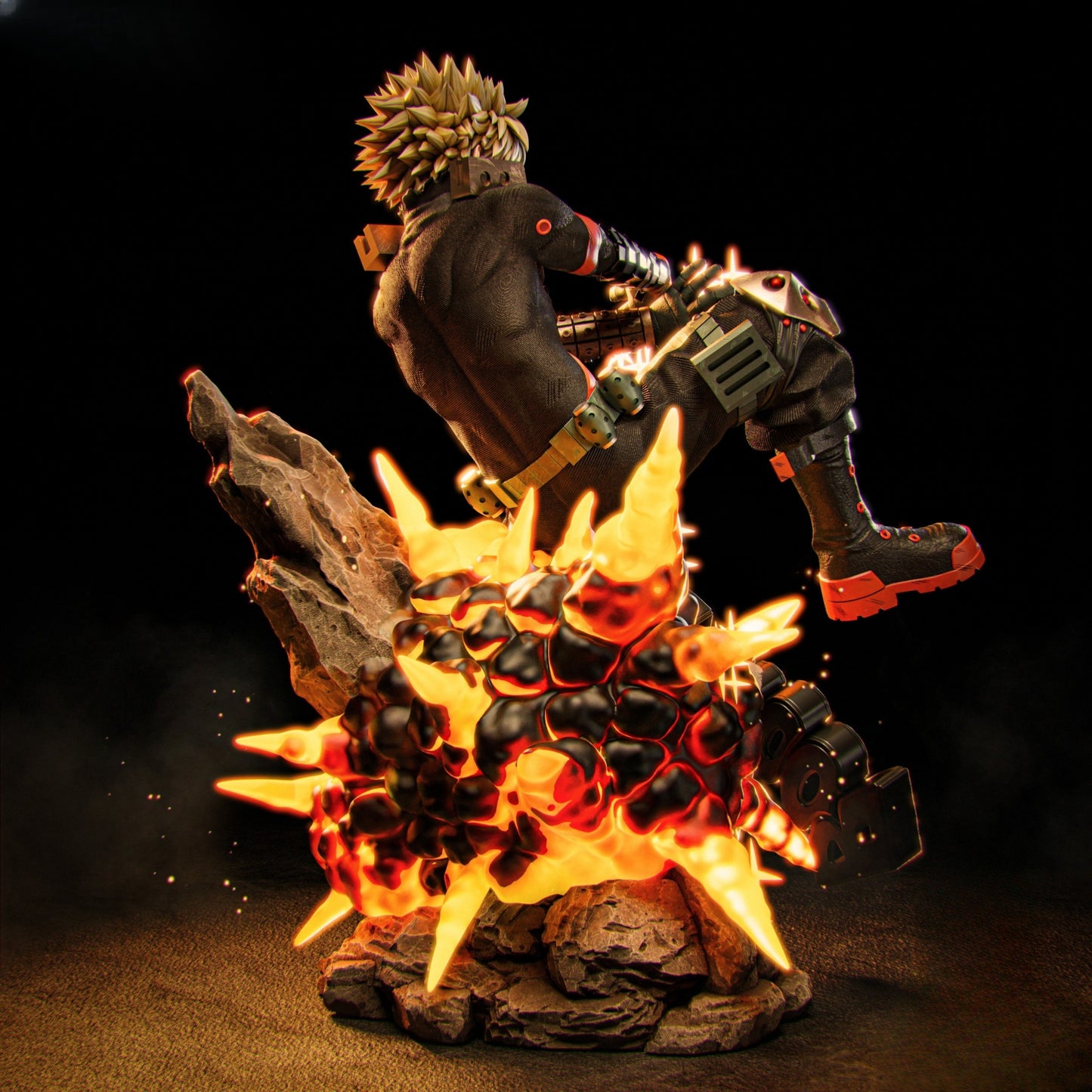 0552 Katsuki Bakugo - STL 3D Print Files
