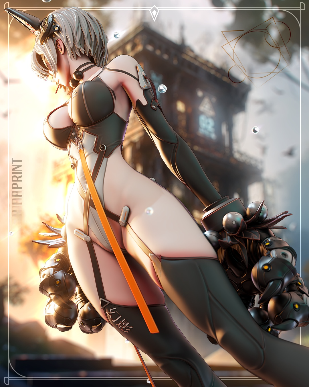 1757 Nier Mecha 2B NSFW - STL 3D Print Files