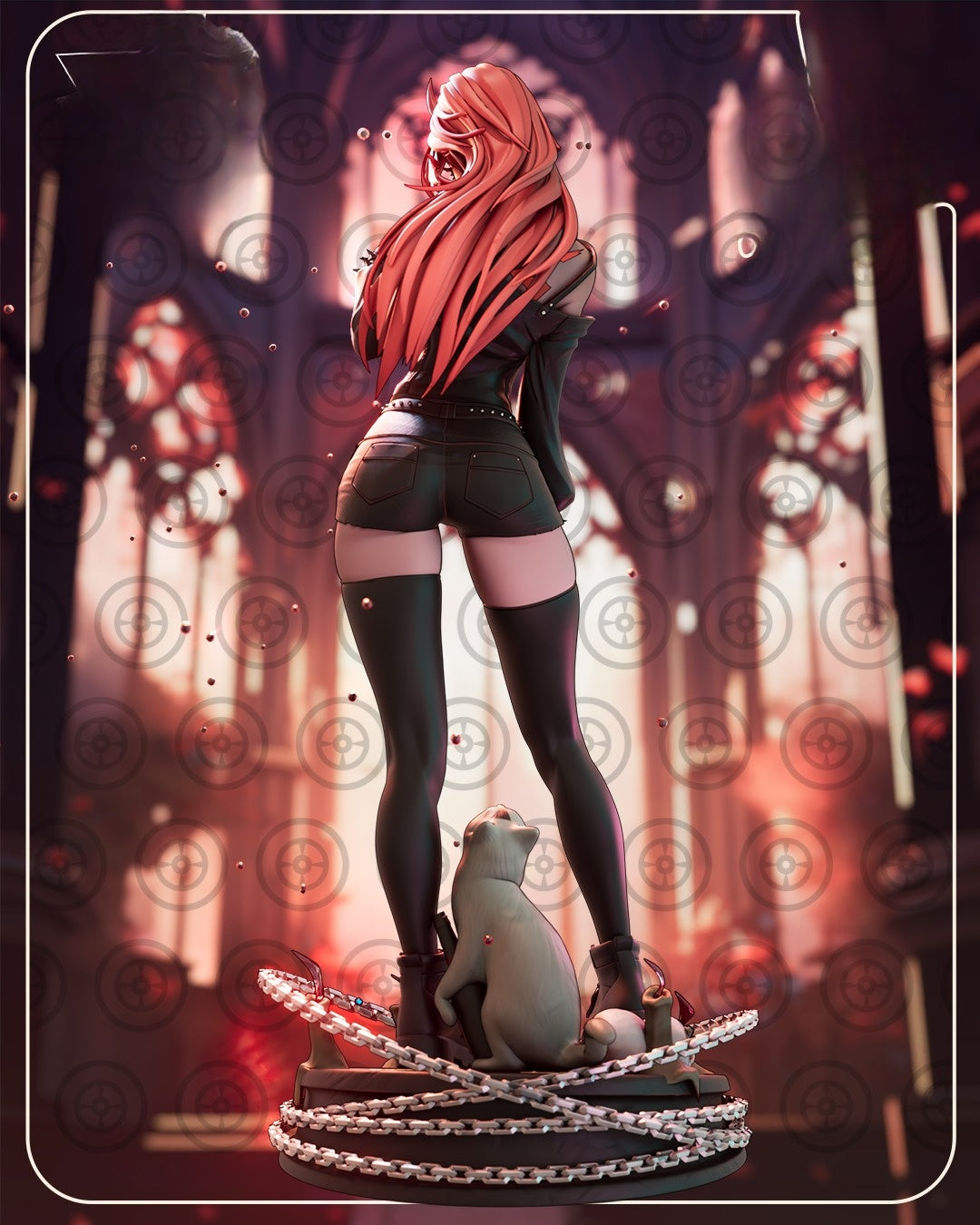 1245 Goth Power_Chainsawman - STL 3D Print File