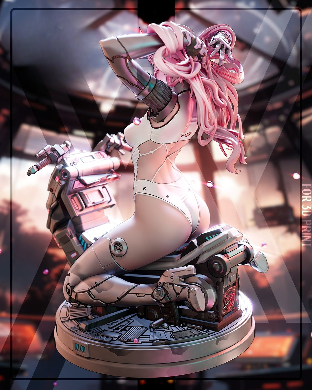 1561 Zero Two_Darling in the Franxx - STL 3D Print Files