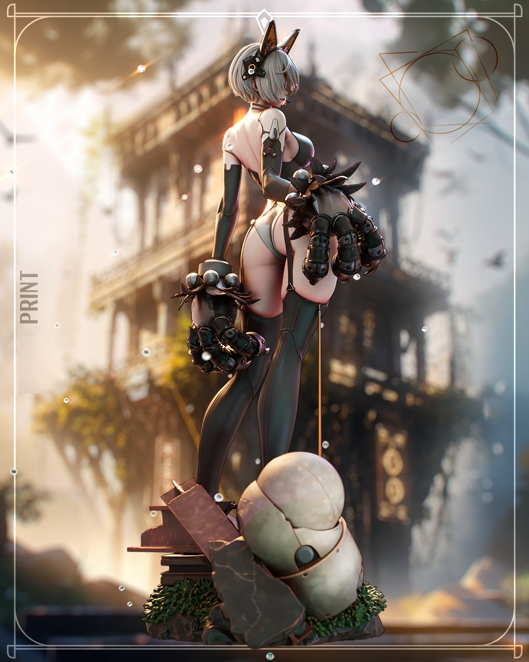 1757 Nier Mecha 2B NSFW - STL 3D Print Files