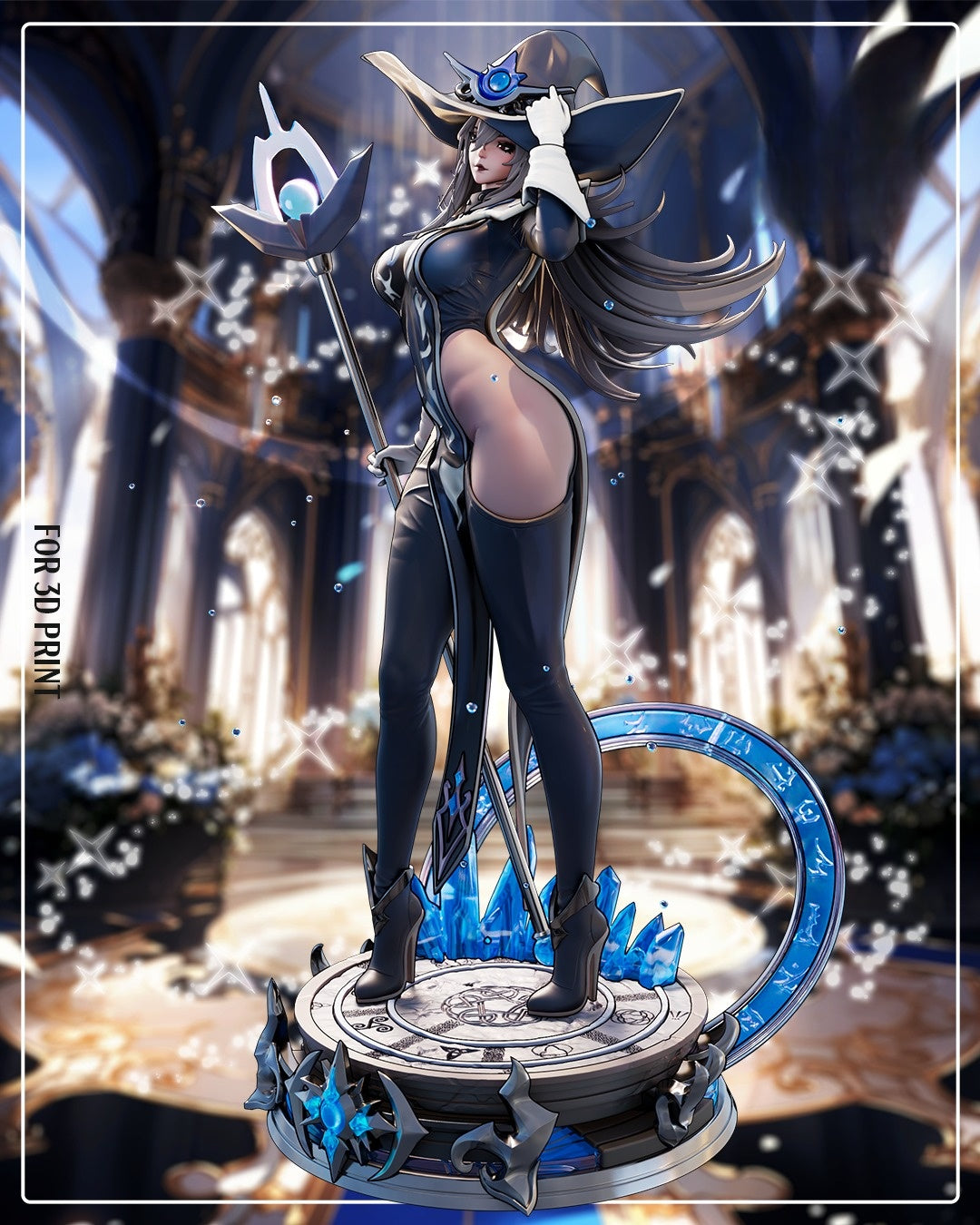 1591 Silent Magician_Yu-Gi-Oh! - STL 3D Print Files