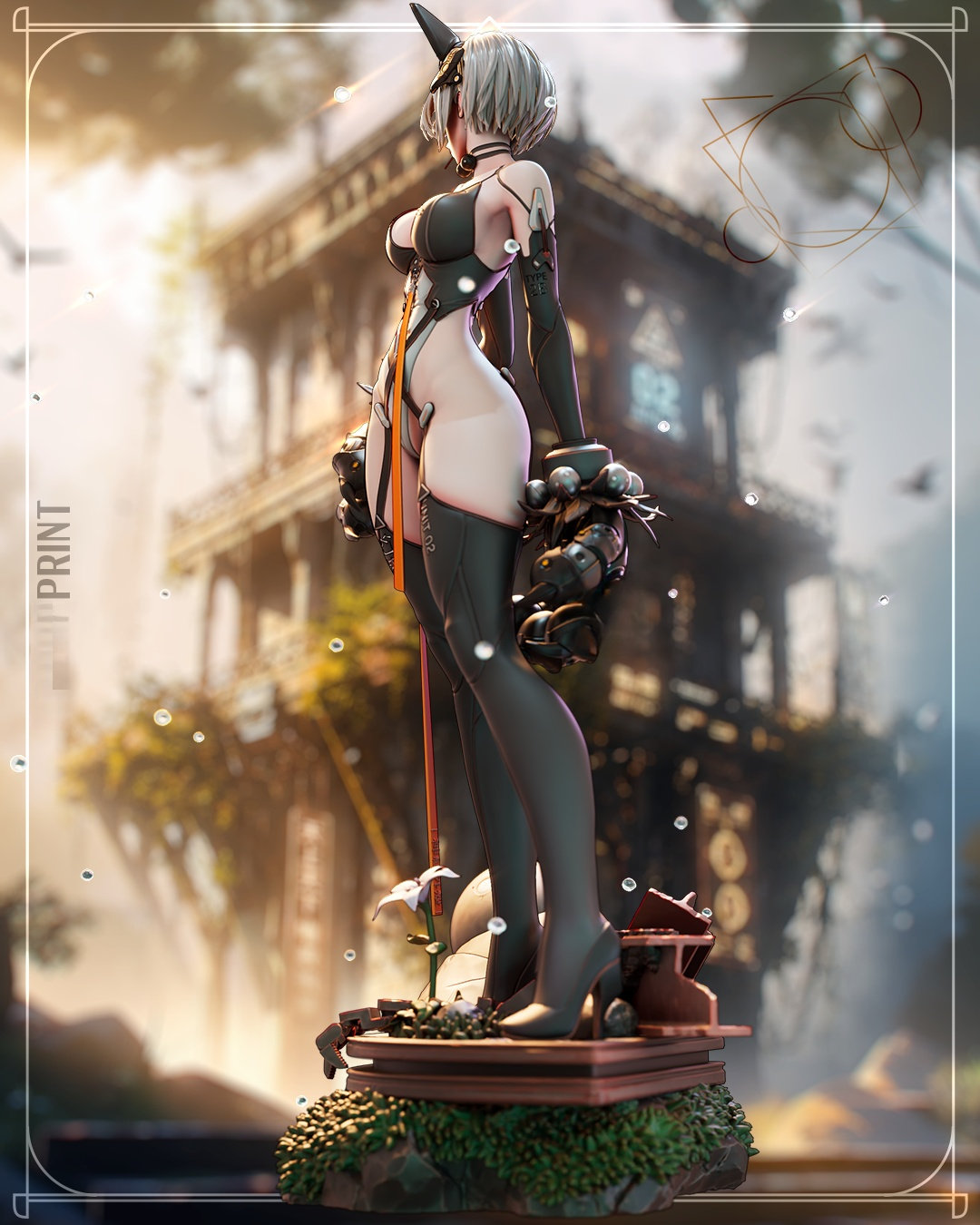 1757 Nier Mecha 2B NSFW - STL 3D Print Files