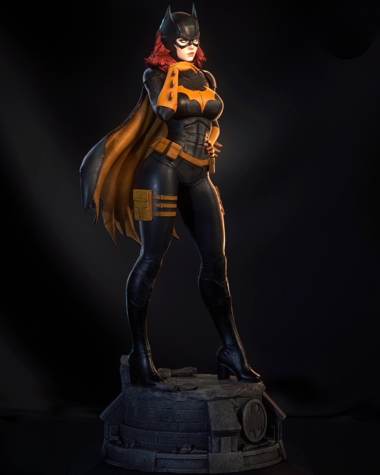 1103 BatGirl NSFW - STL 3D Print Files