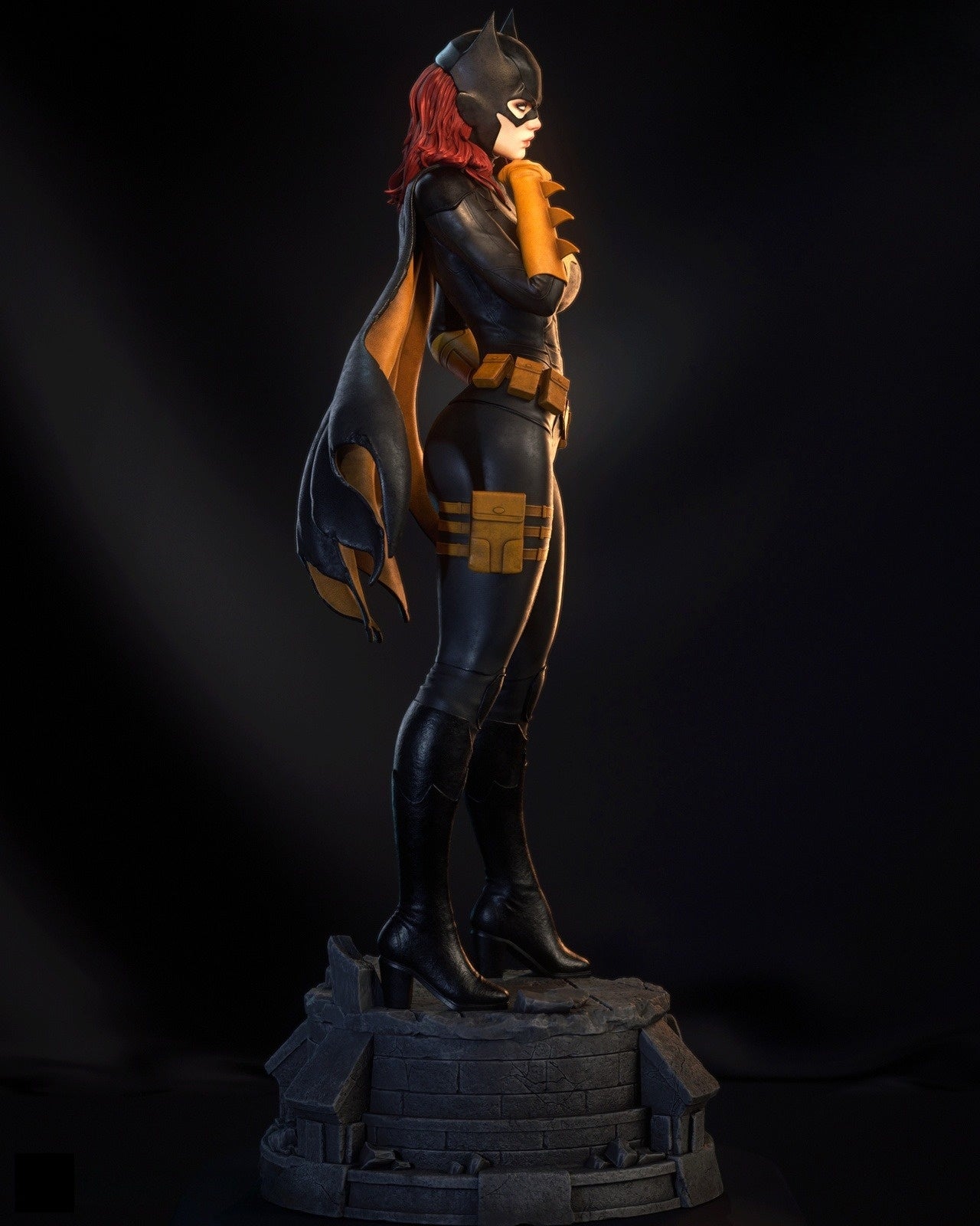 1103 BatGirl NSFW - STL 3D Print Files
