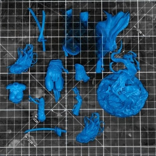 1655 BatGirl_Ronin - STL 3D Print Files