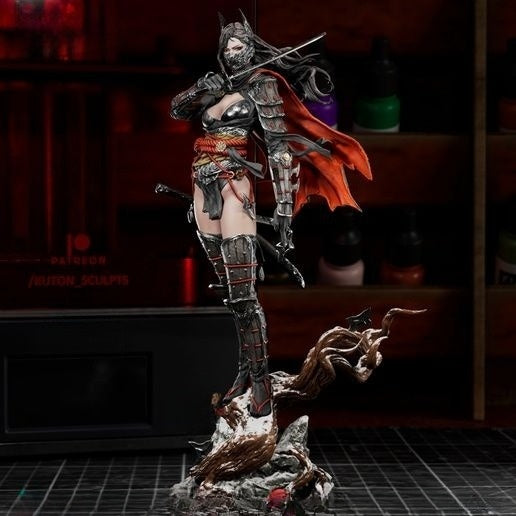 1655 BatGirl_Ronin - STL 3D Print Files