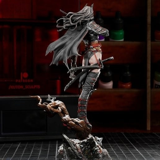 1655 BatGirl_Ronin - STL 3D Print Files