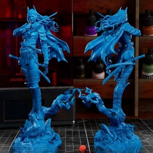 1655 BatGirl_Ronin - STL 3D Print Files