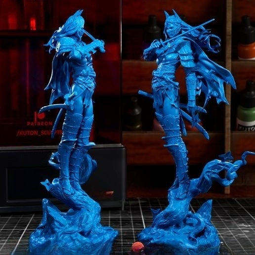 1655 BatGirl_Ronin - STL 3D Print Files