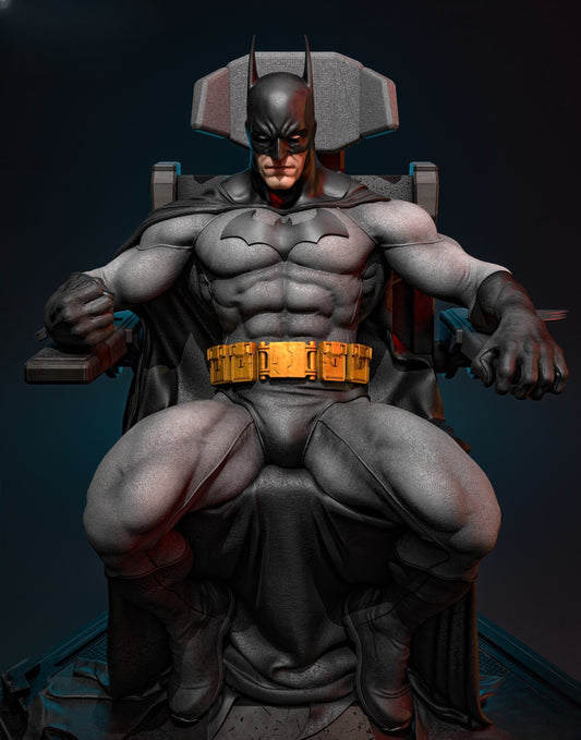 1020 Batman_Throne - STL 3D Print Files