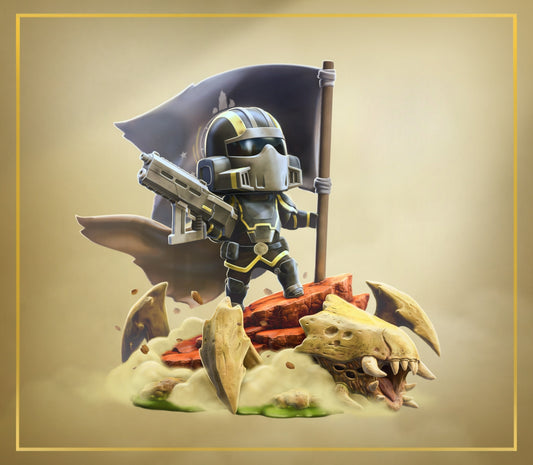 0026 Helldiver - STL 3D Print Files