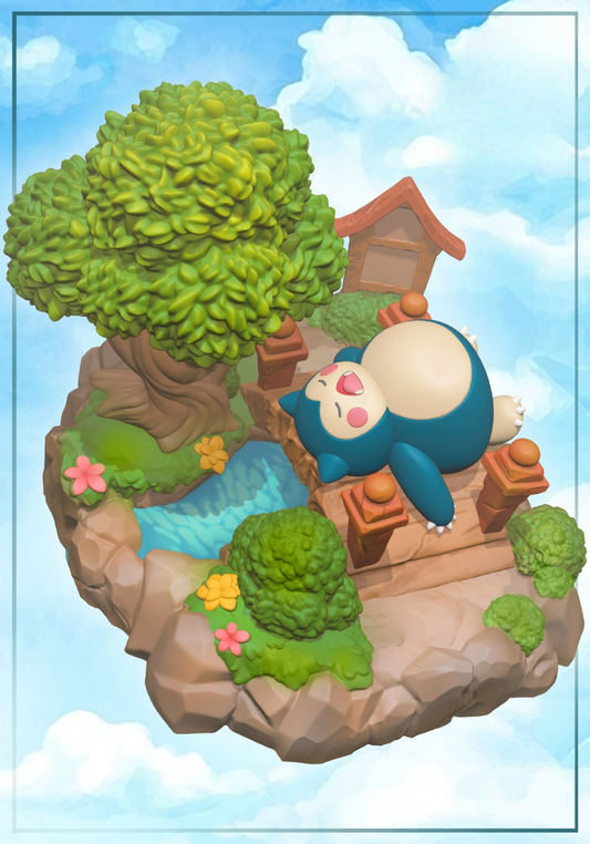 0041 Snorlax - STL 3D Print Files