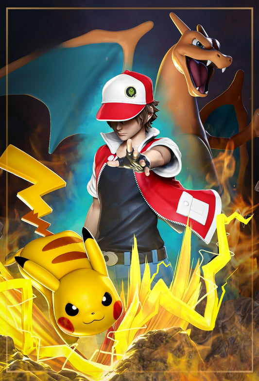 0251 Pokemon RED Diorama - STL 3D Print Files