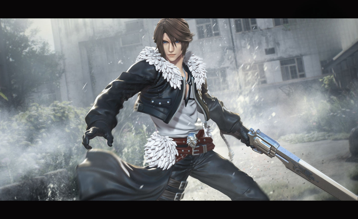 0562 Squall Leonhart-Final_Fantasy VIII - STL 3D Print Files