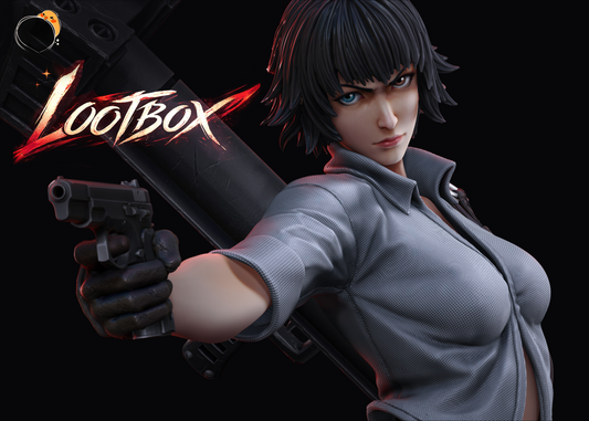 1405 Lady_Devil May Cry - STL 3D Print Files