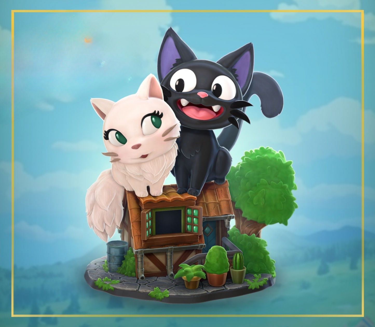0001 Gigi Chibi - STL 3D Print Files