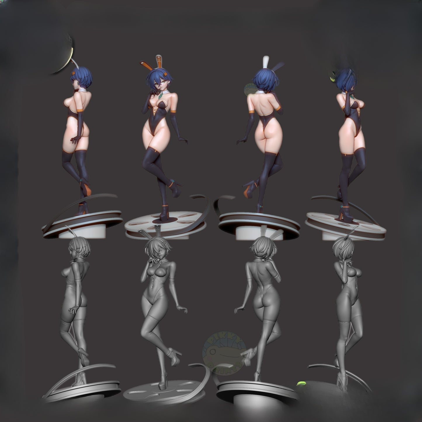 1556 Belle_Zenless Zone Zero - STL 3D Print Files
