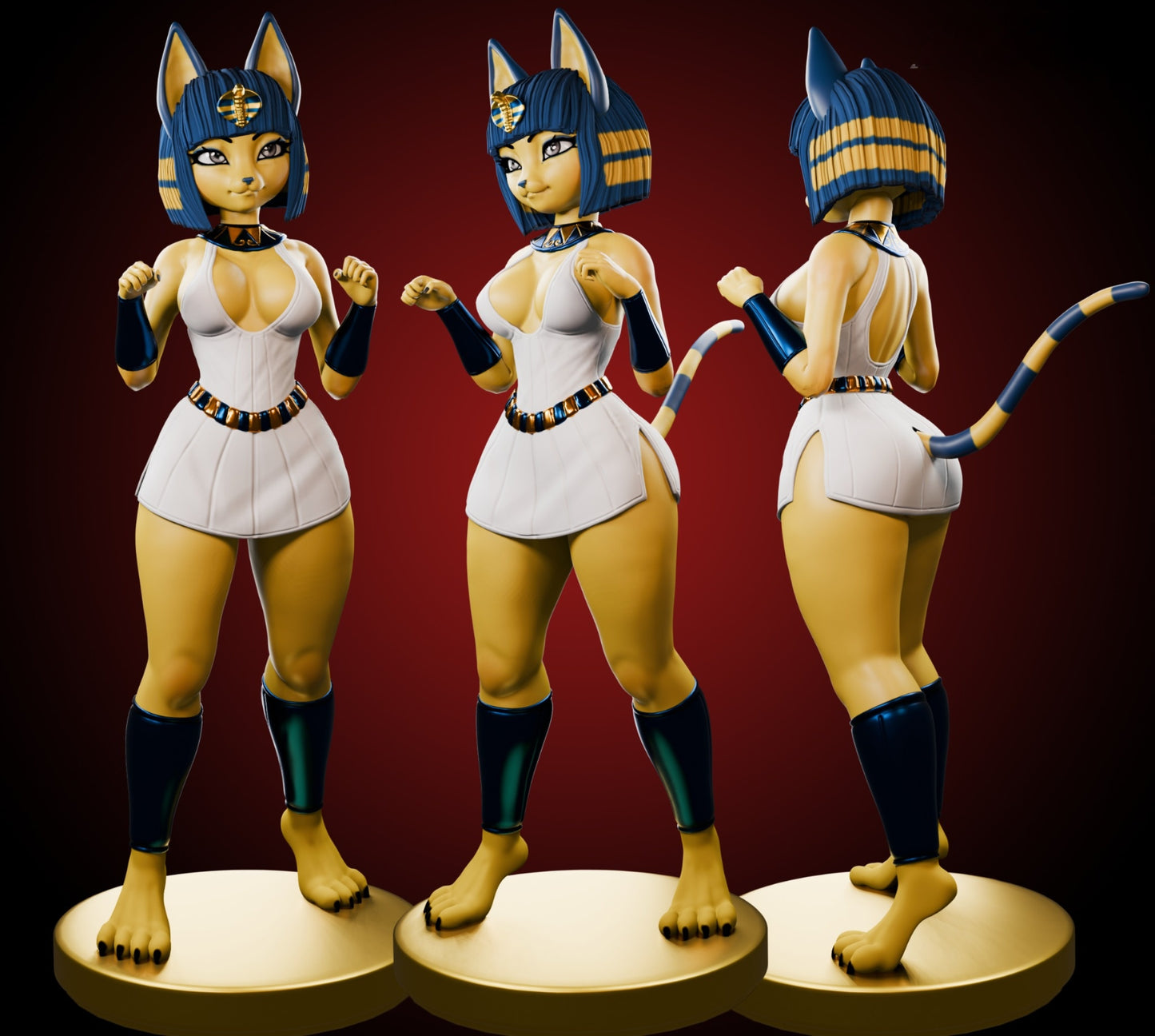 0548 Ankha_NSFW - STL 3D Print Files