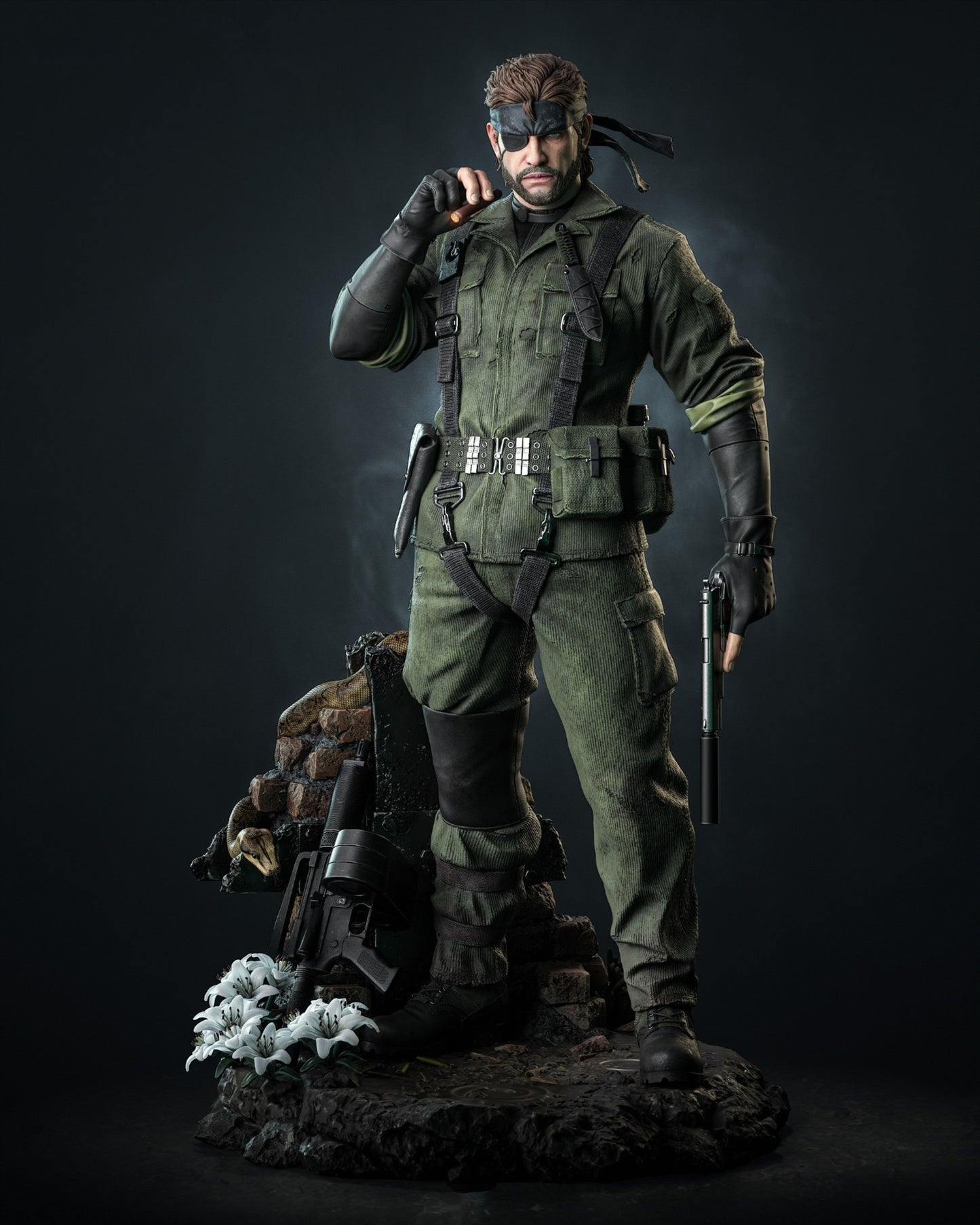 1016 Big Boss_Metal Gear - STL 3D Print Files