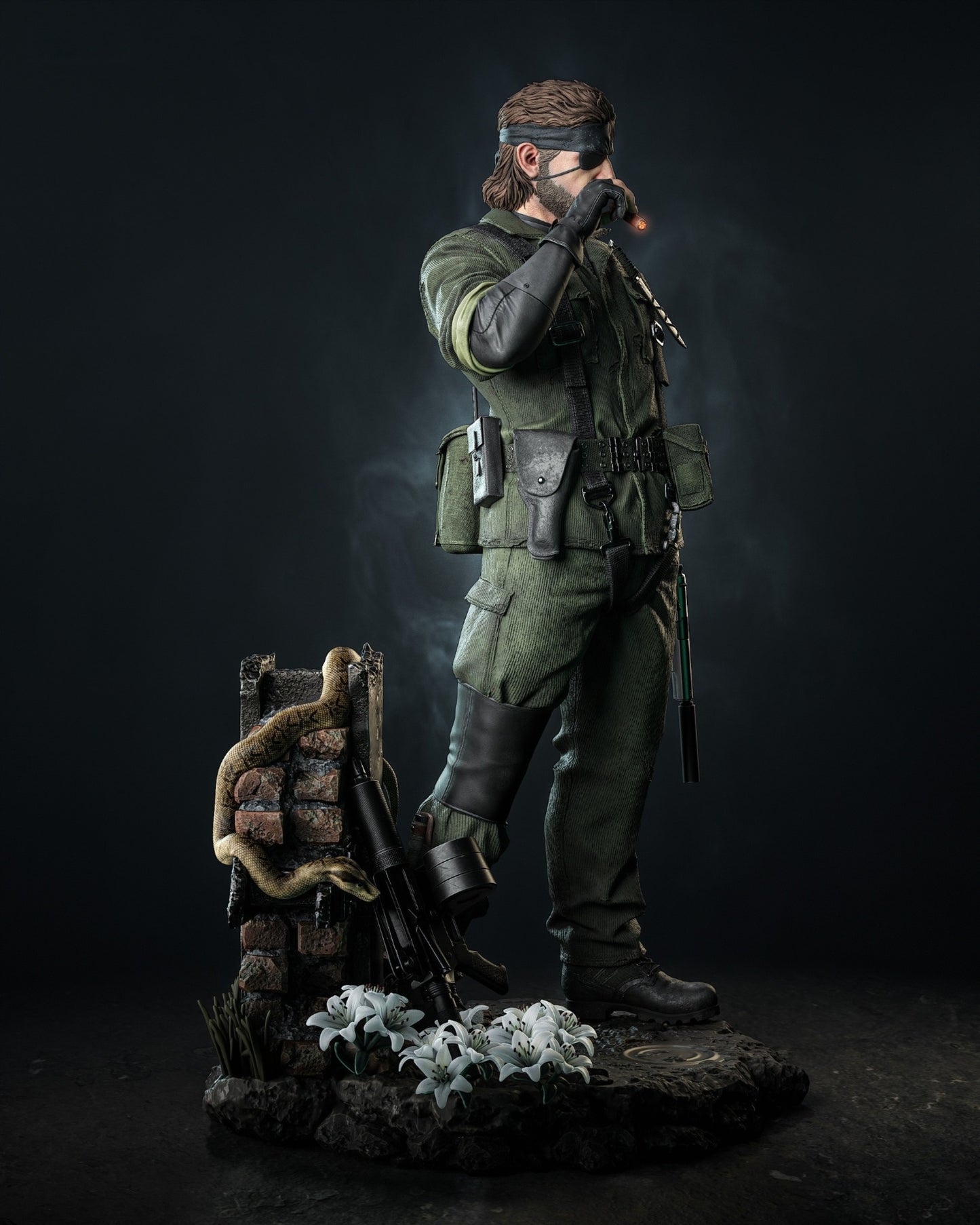 1016 Big Boss_Metal Gear - STL 3D Print Files