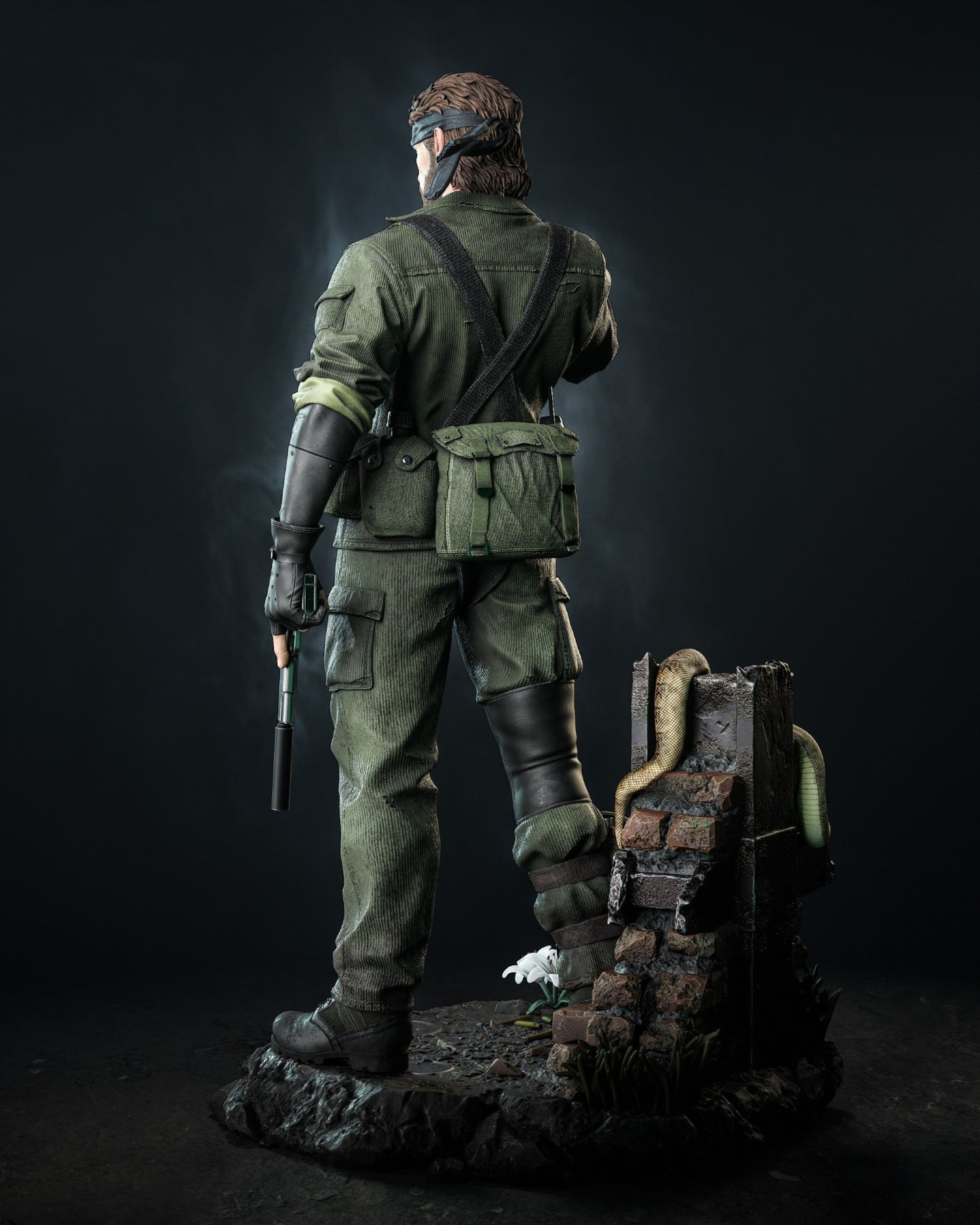 1016 Big Boss_Metal Gear - STL 3D Print Files
