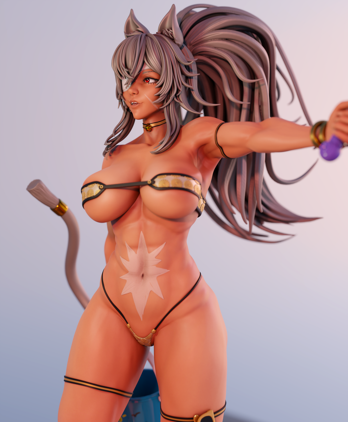 1809 Ghislaine Dedoldia_Mushoku Tensei NSFW - STL 3D Print Files
