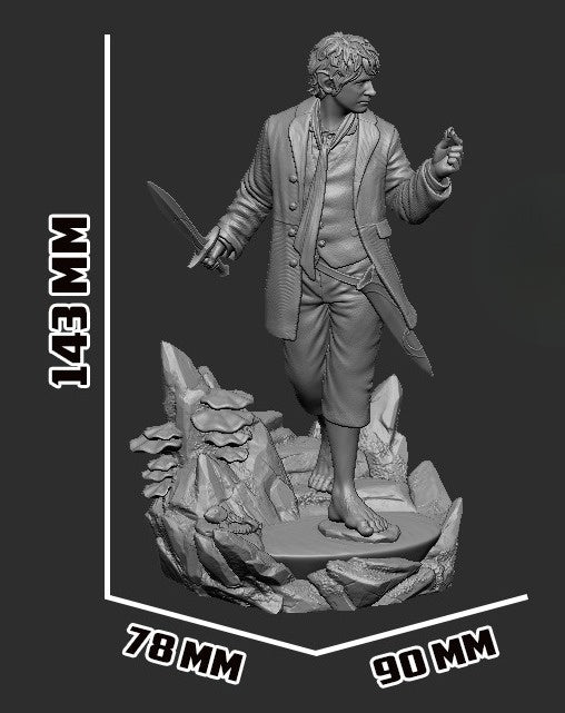 1212 Bilbo Baggins - STL 3D Print Files