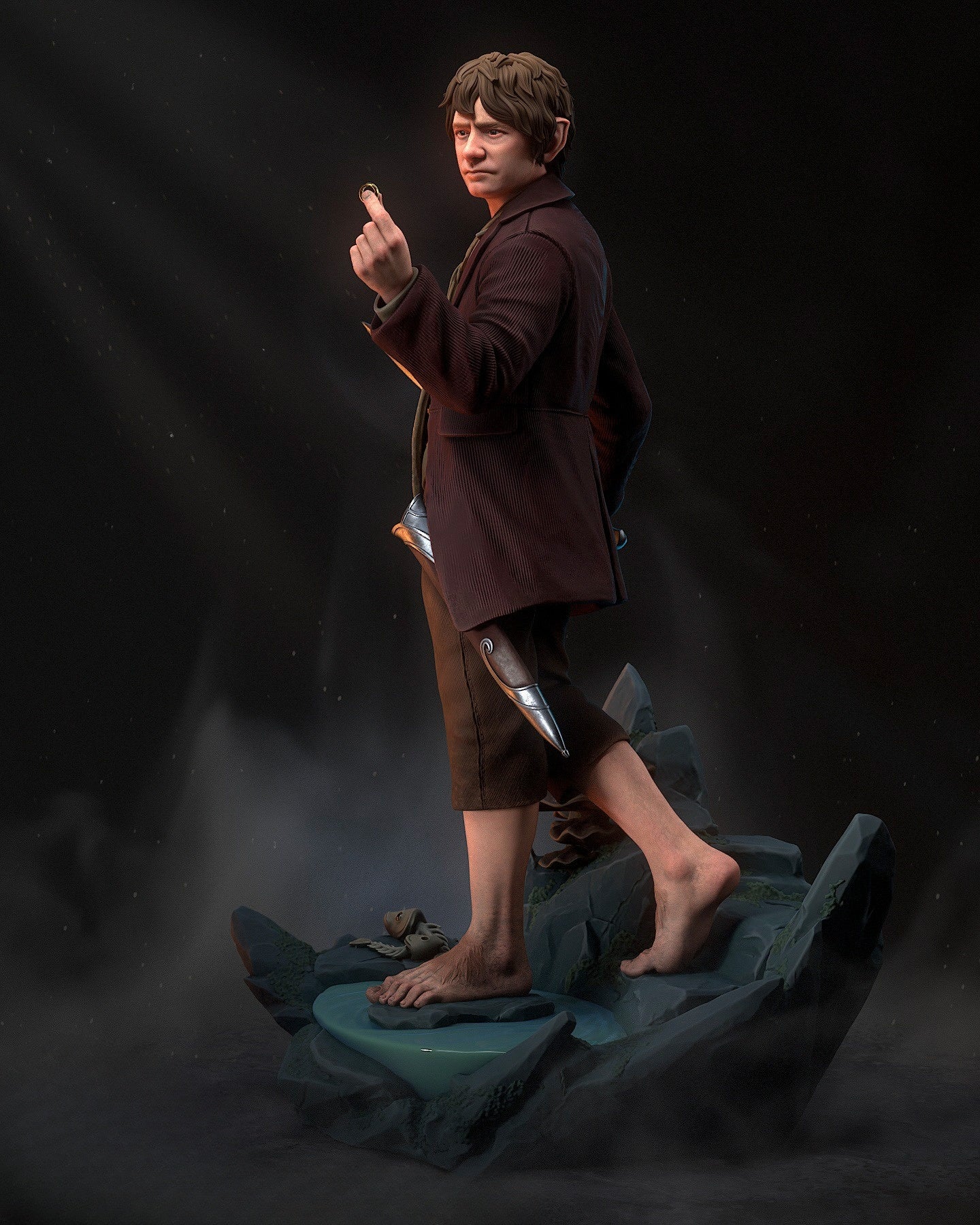 1212 Bilbo Baggins - STL 3D Print Files