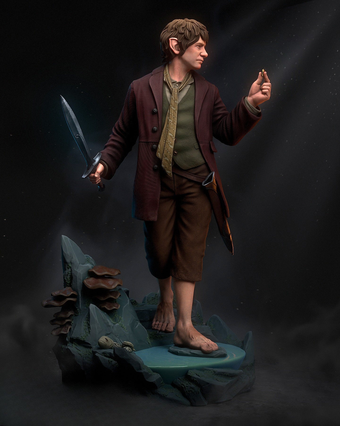 1212 Bilbo Baggins - STL 3D Print Files