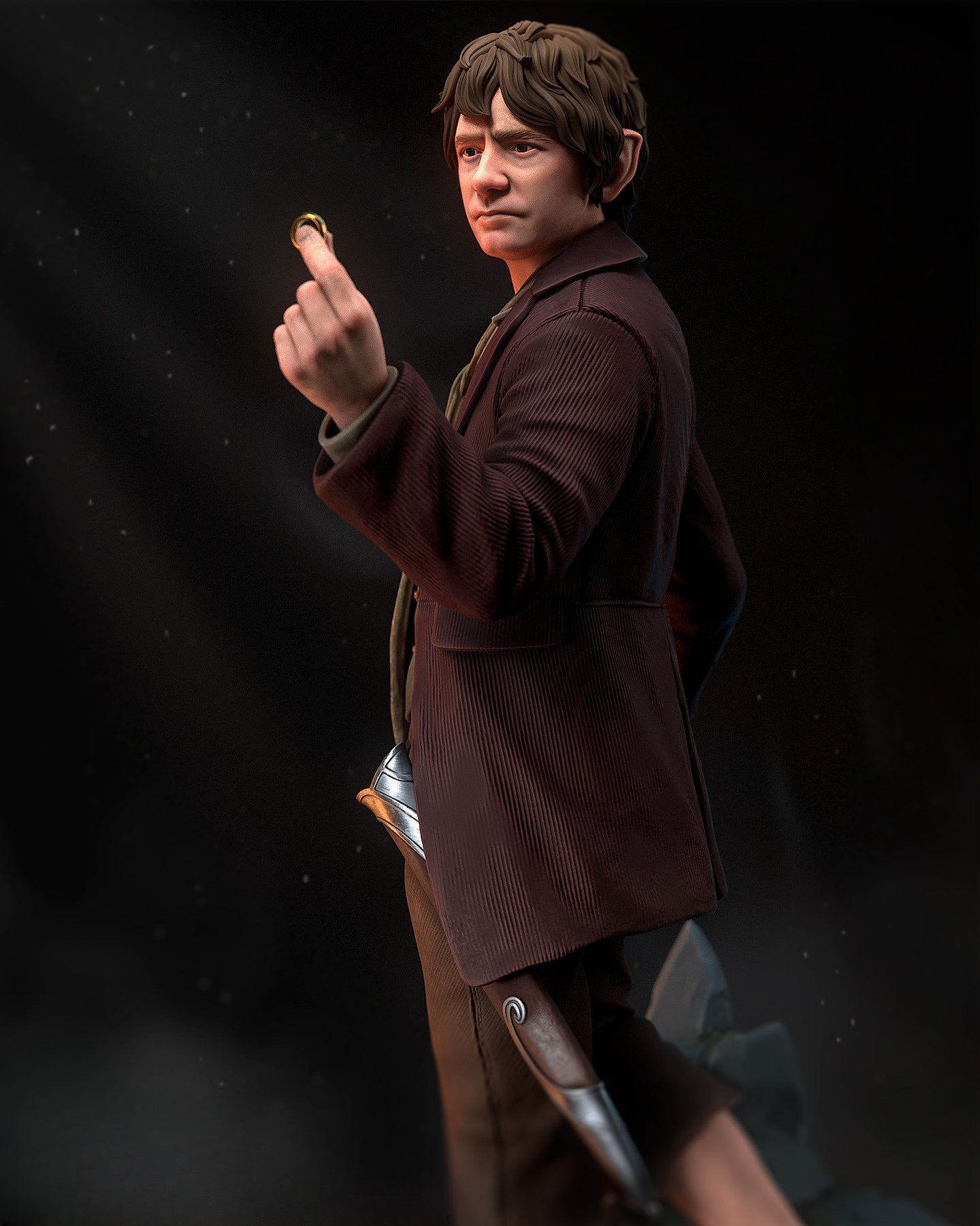 1212 Bilbo Baggins - STL 3D Print Files