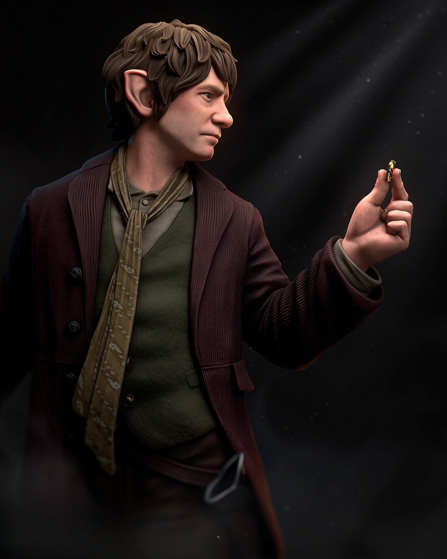 1212 Bilbo Baggins - STL 3D Print Files