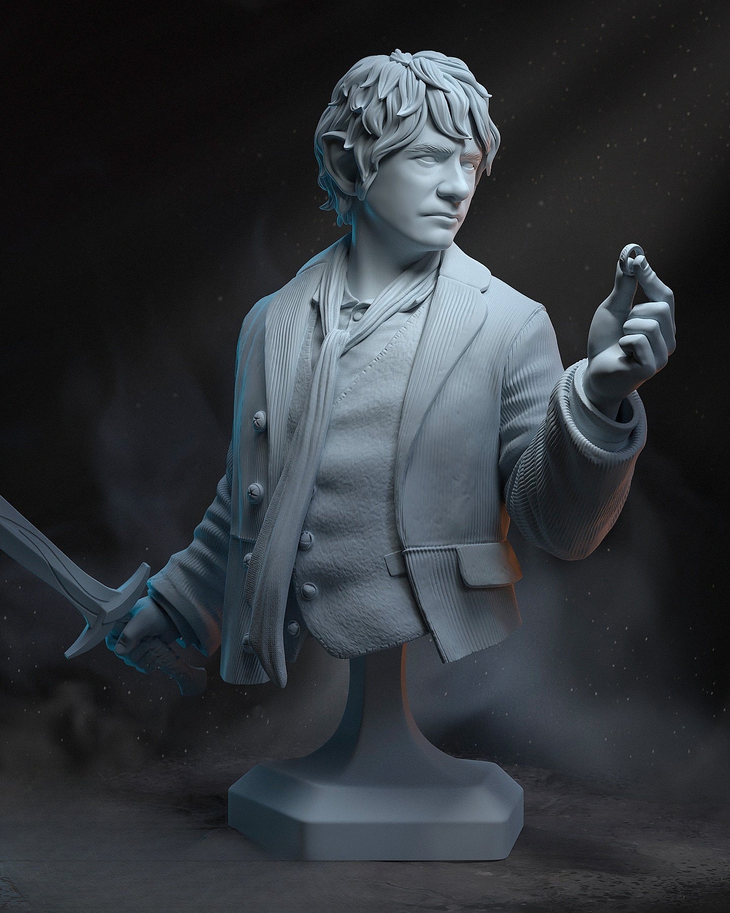 1212 Bilbo Baggins - STL 3D Print Files