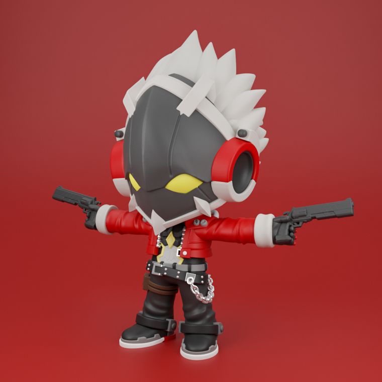 0147 Billy Kid - STL 3D Print Files