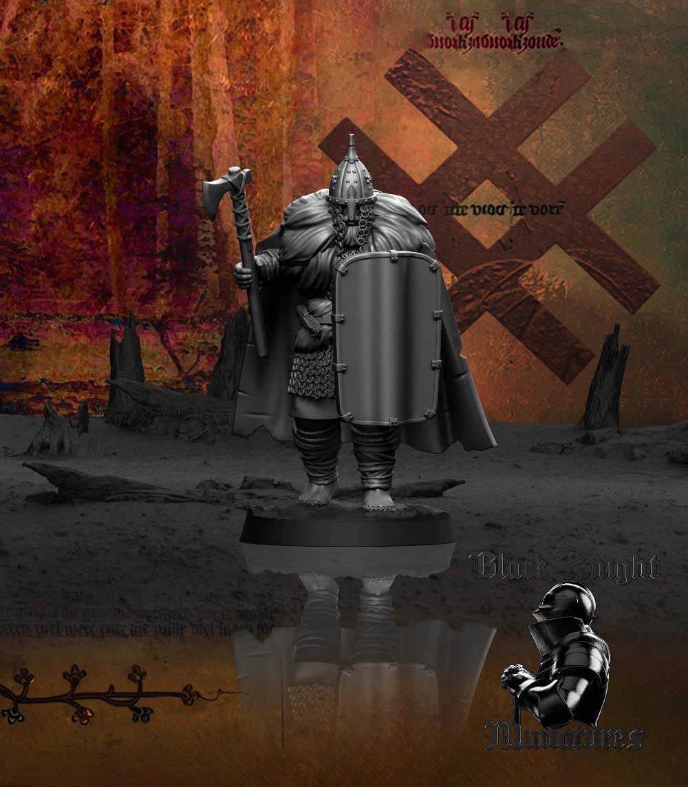 0588 Black Knight Miniatures - STL 3D Print Files