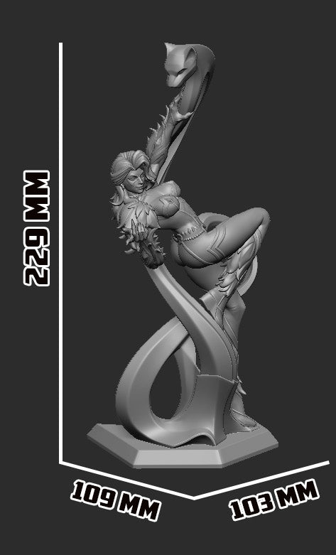 1116 Black Cat_Marvel Rivals - STL 3D Print Files