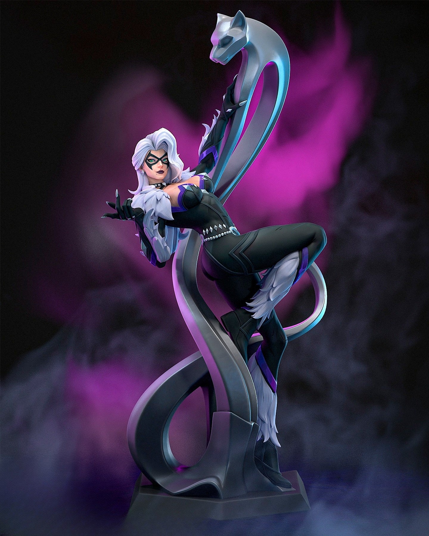 1116 Black Cat_Marvel Rivals - STL 3D Print Files