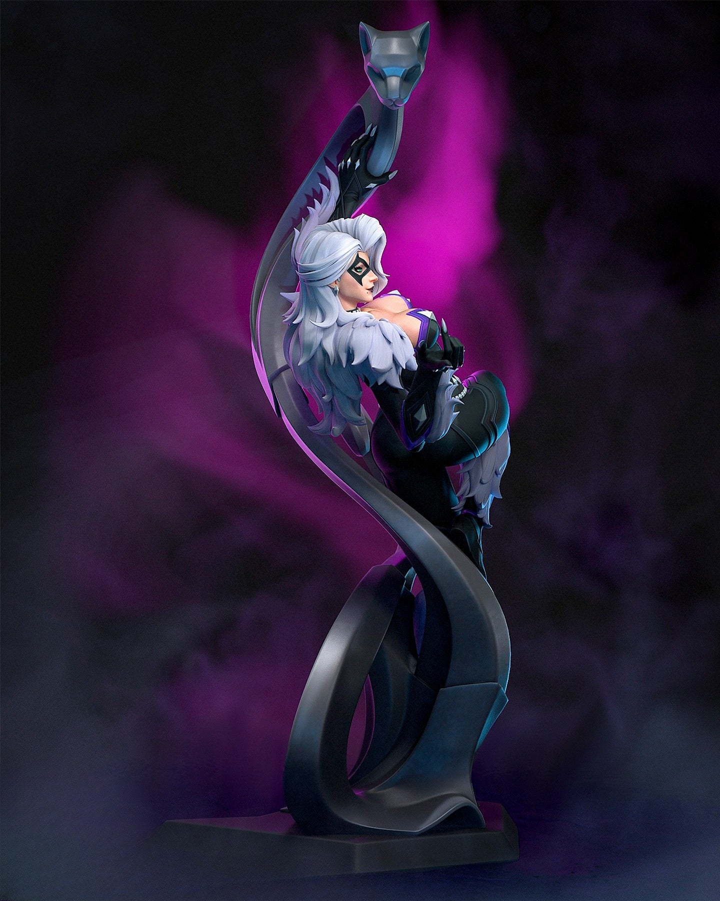 1116 Black Cat_Marvel Rivals - STL 3D Print Files
