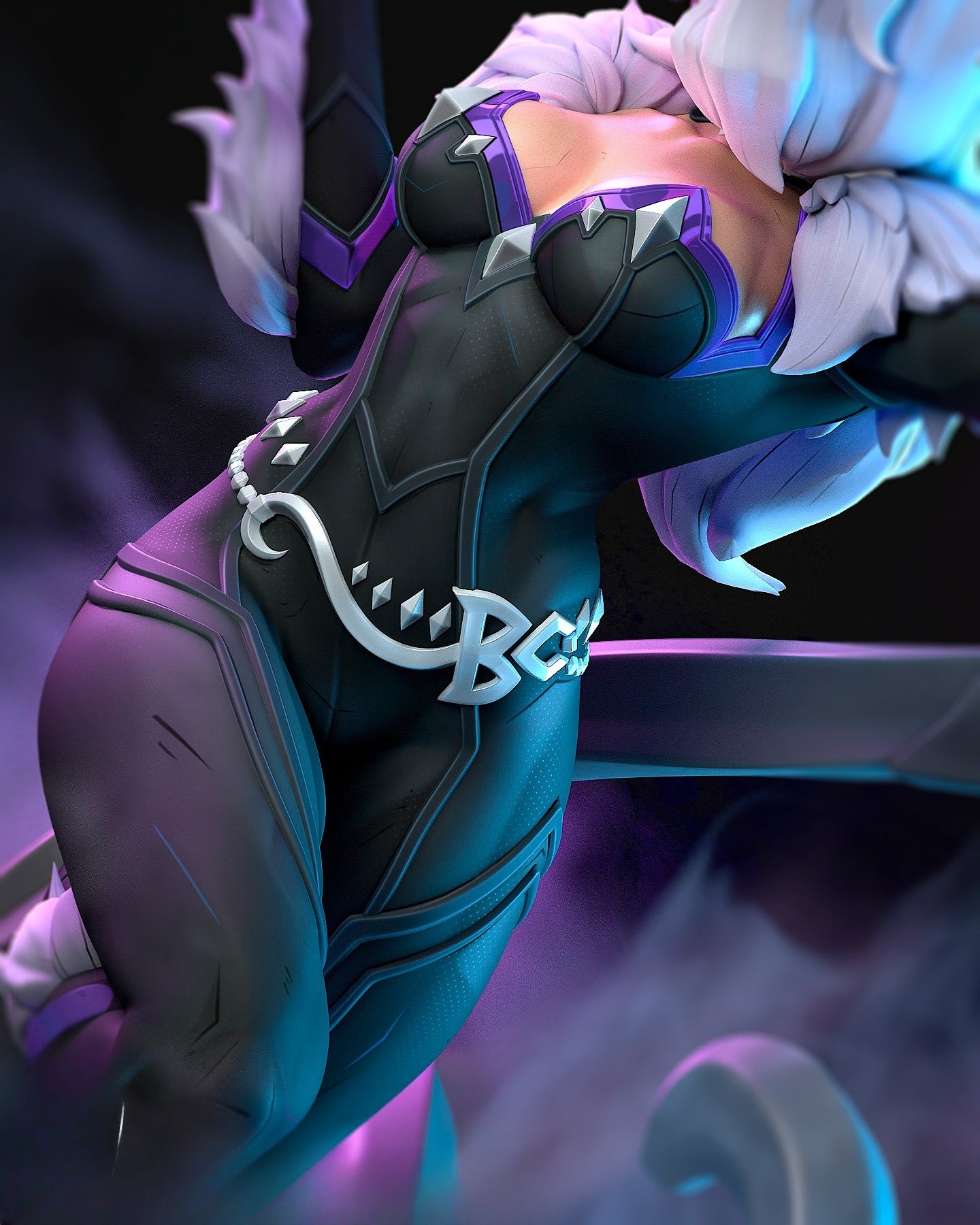 1116 Black Cat_Marvel Rivals - STL 3D Print Files