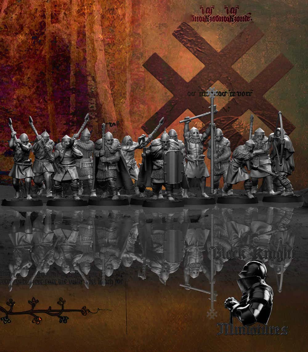 0588 Black Knight Miniatures - STL 3D Print Files