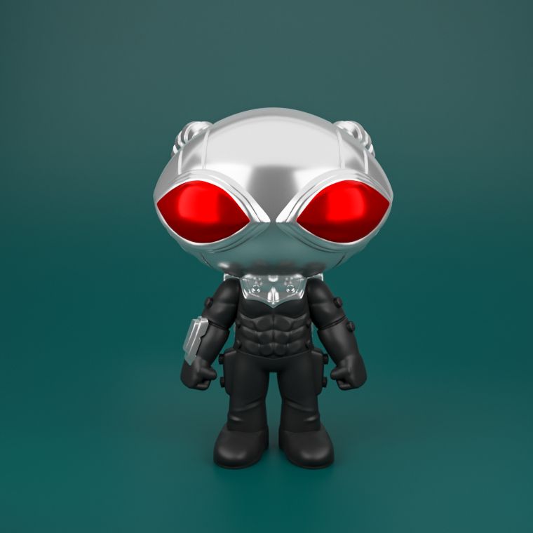 0165 Black Manta - STL 3D Print Files
