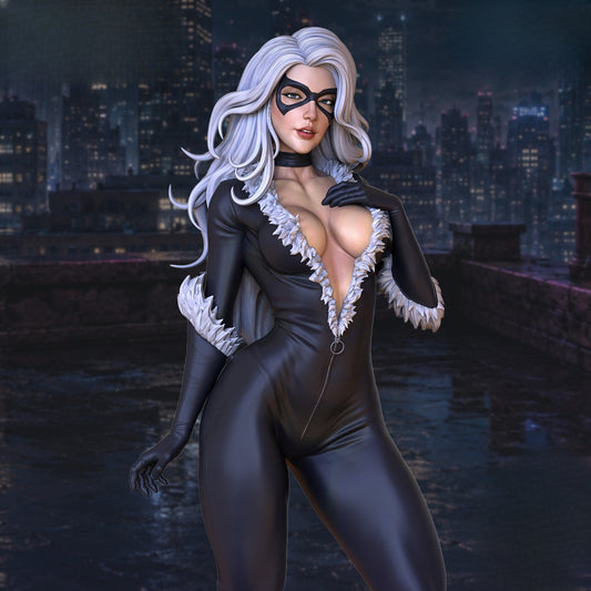 1409 Black Cat_Marvel Comics - STL 3D Print Files