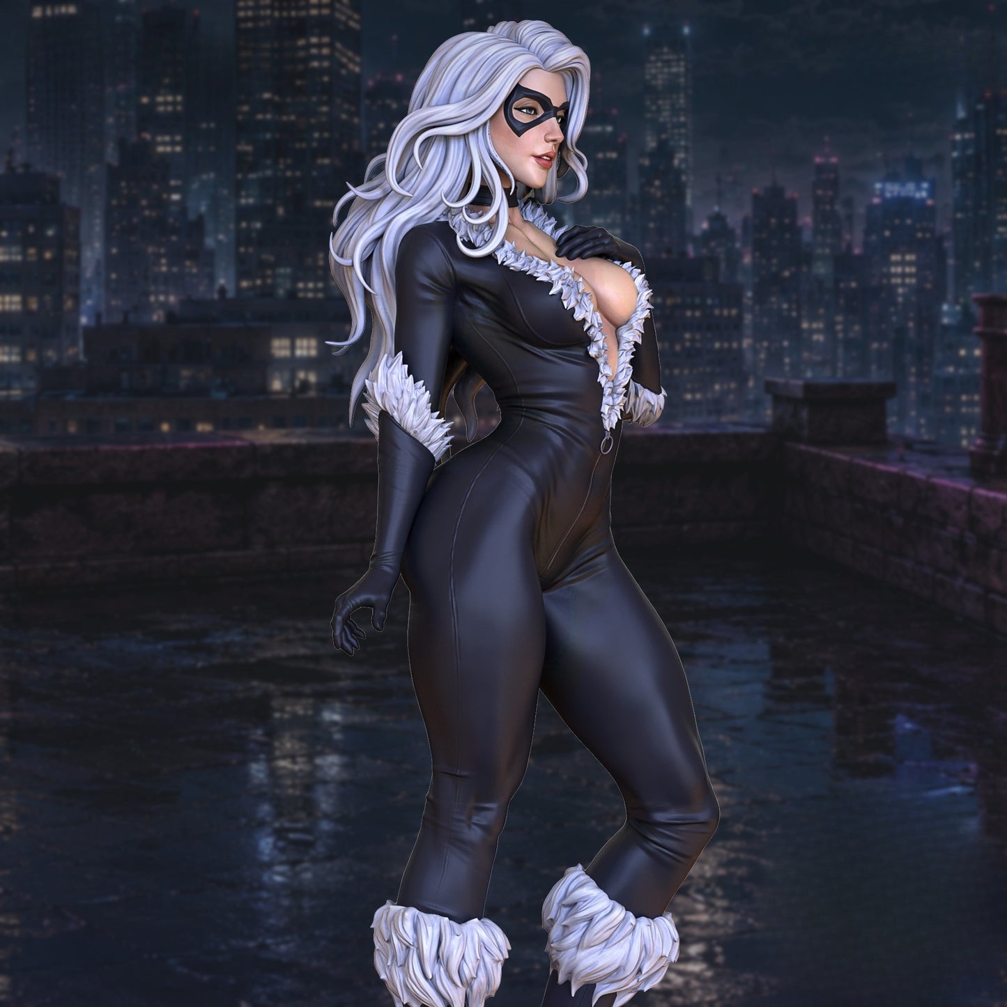 1409 Black Cat_Marvel Comics - STL 3D Print Files