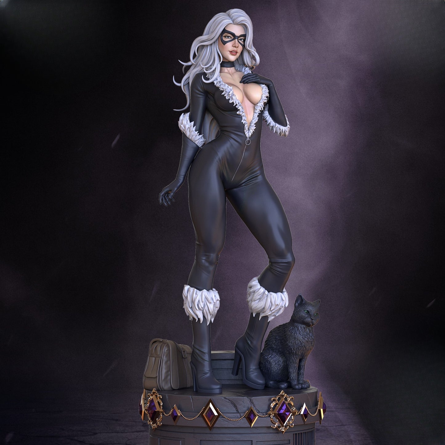 1409 Black Cat_Marvel Comics - STL 3D Print Files