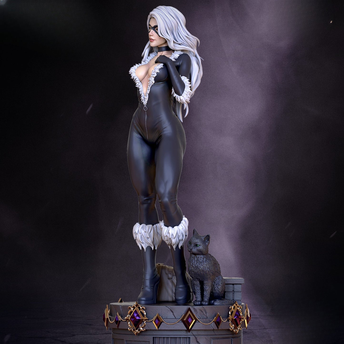 1409 Black Cat_Marvel Comics - STL 3D Print Files