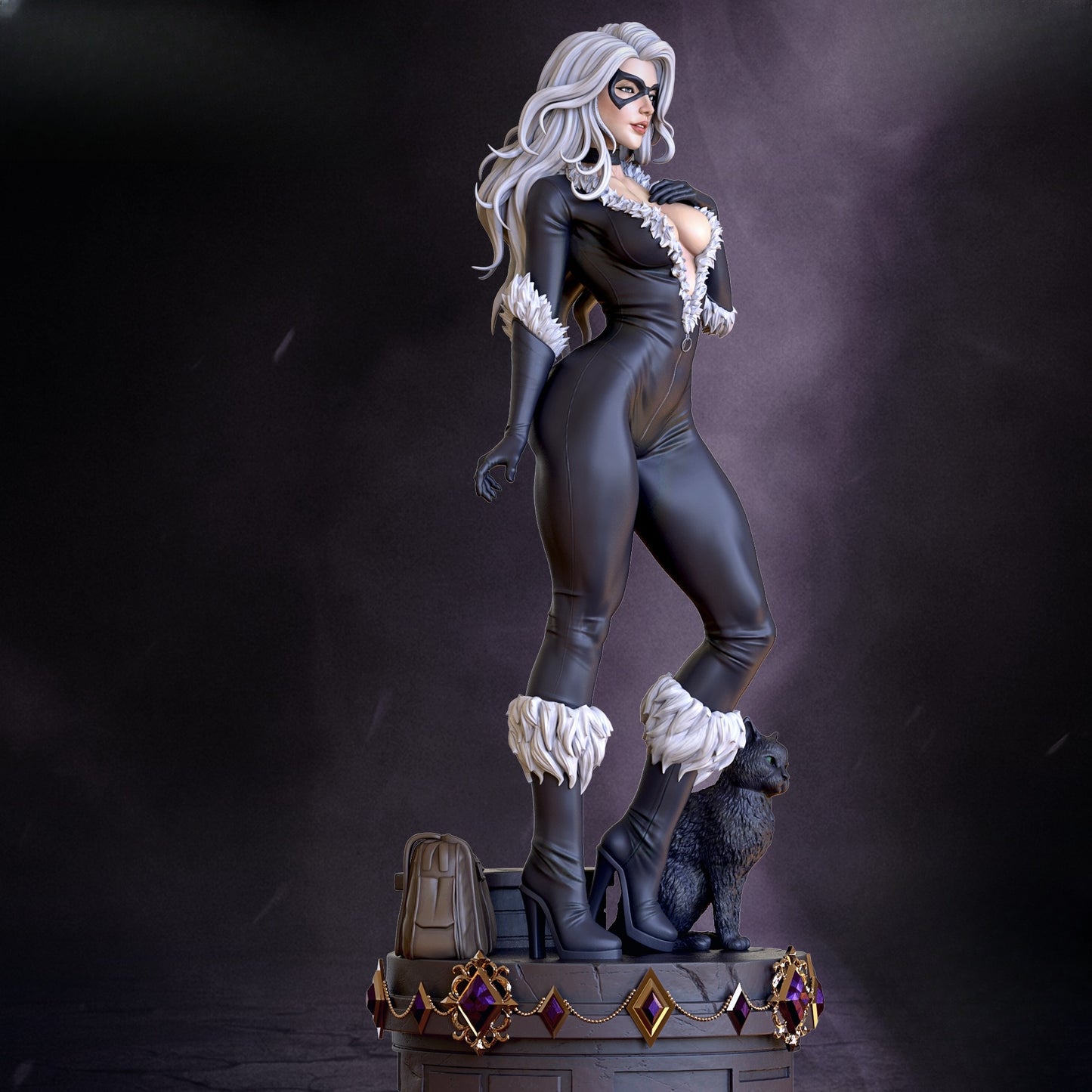 1409 Black Cat_Marvel Comics - STL 3D Print Files