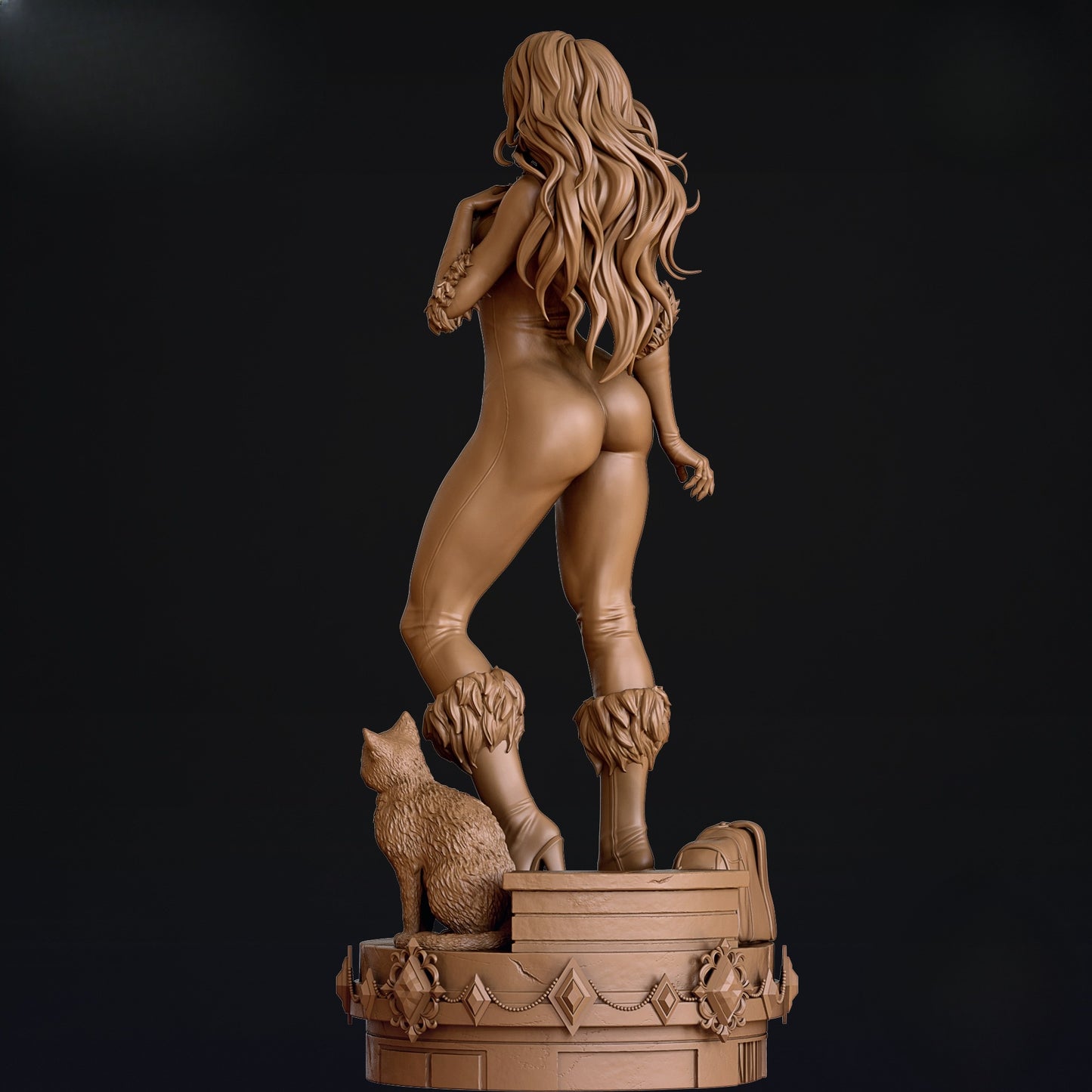 1409 Black Cat_Marvel Comics - STL 3D Print Files