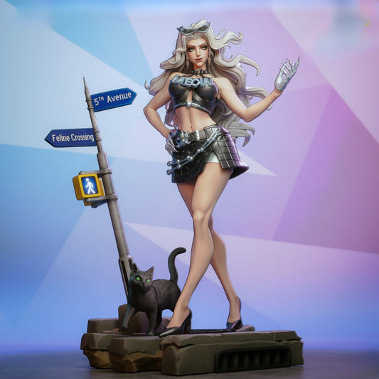 1351 Black Cat_Marvel Rivals - STL 3D Print Files