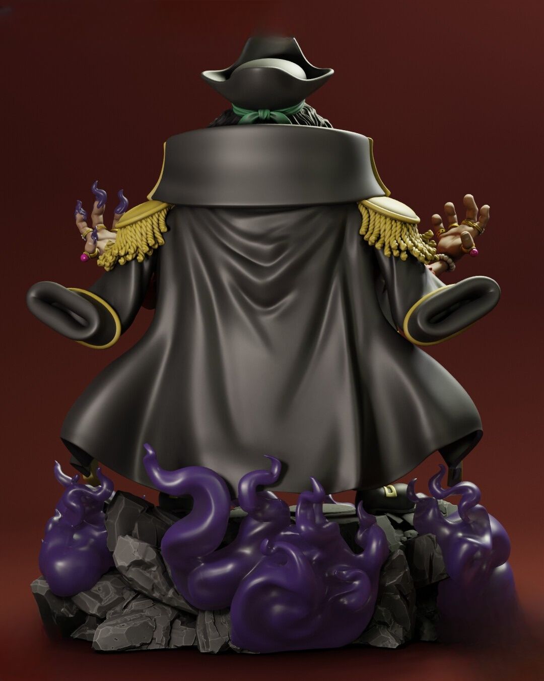 0237 Blackbeard (OP) - STL 3D Print Files