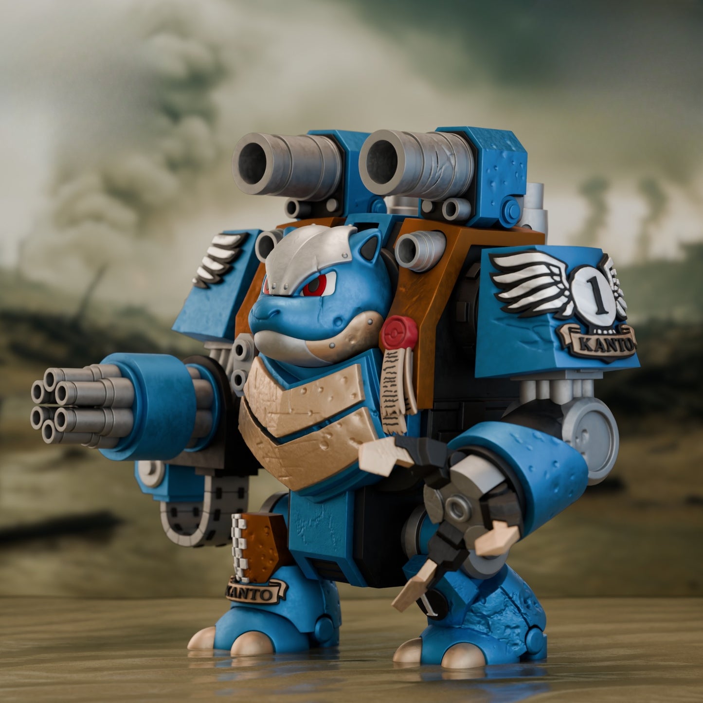 0591 Pokemon Warhammer - STL 3D Print Files